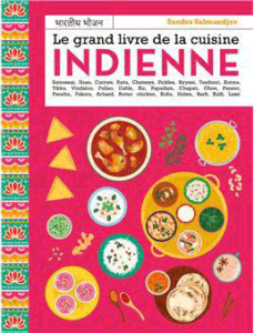 Le livre de cuisine indienne de Sandra Salmandjee.