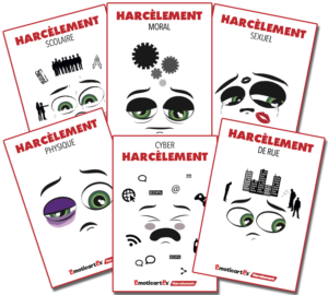 les cartes en main contre le harcèlement
