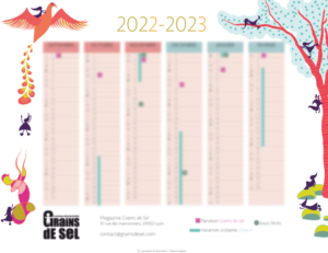 Calendrier scolaire 2022-2023 des familles lyonnaises