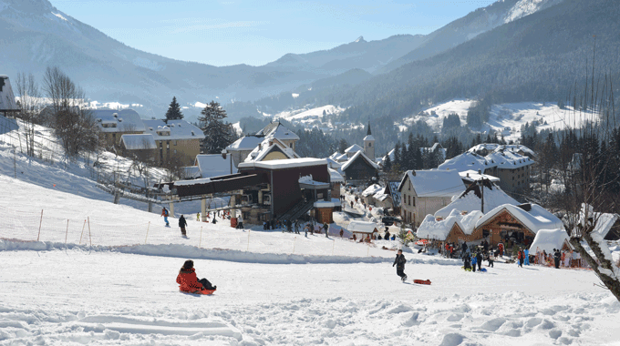 Luge et ski park de la Colline des bains  Office de tourisme de Villard de  Lans / Corrençon en Vercors