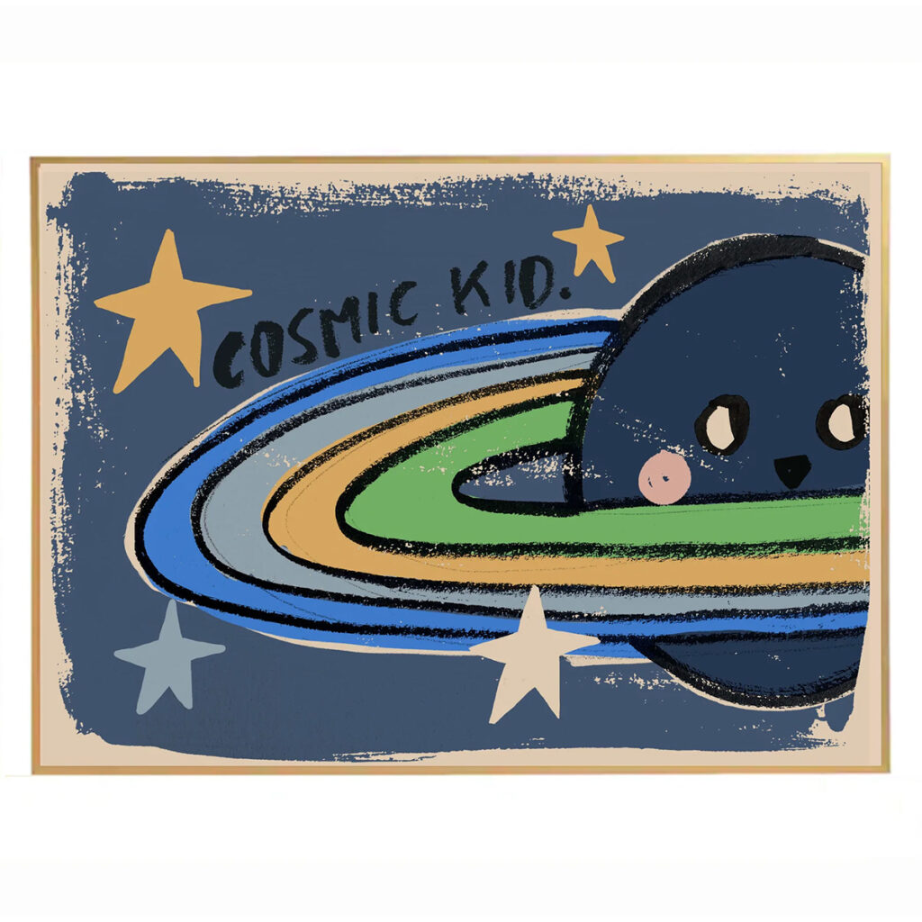Affiche Cosmic Kid de Studio Loco