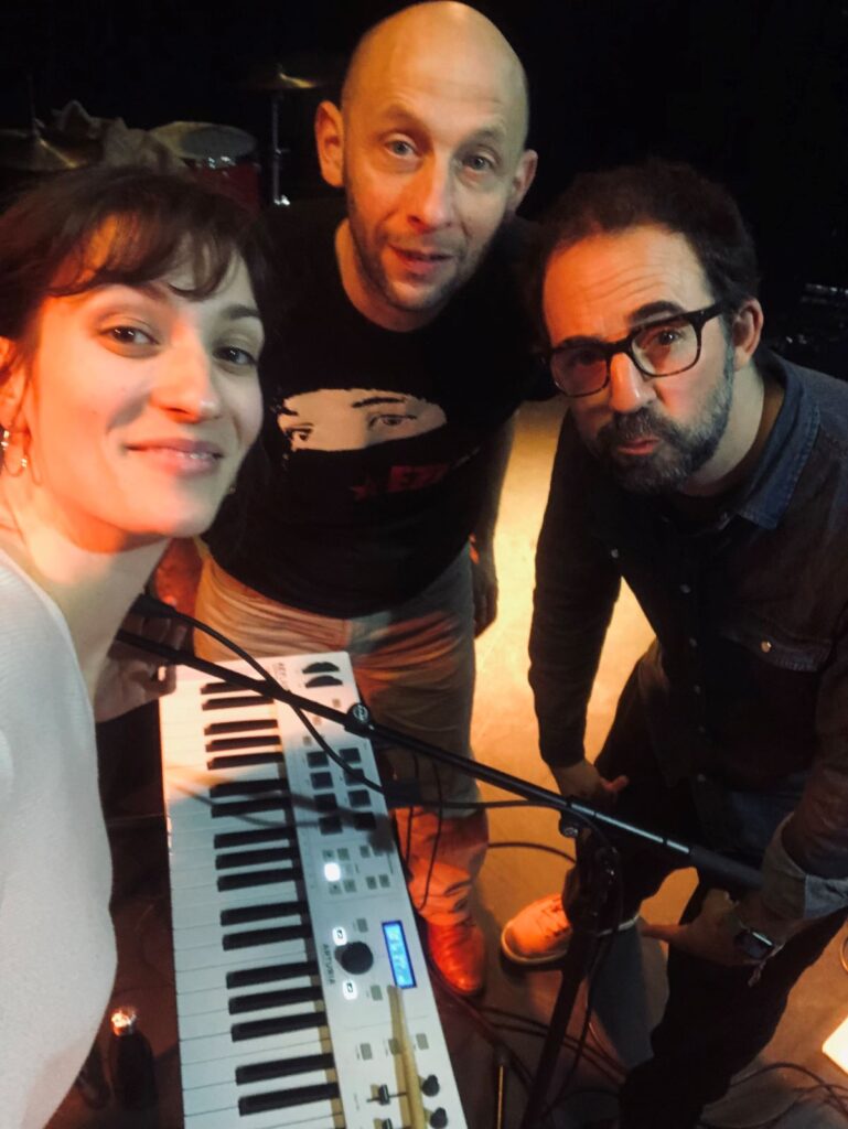 Claudine Pauly, Reno Bistan et Rémy Kaprielan