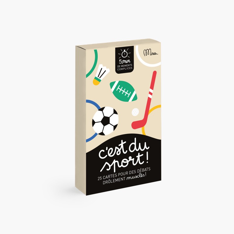 Jeu de cartes Minus Editions sur les J.O