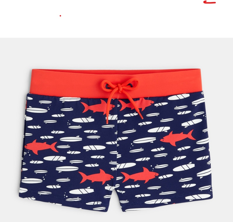 Short de bain poissons Okaidi