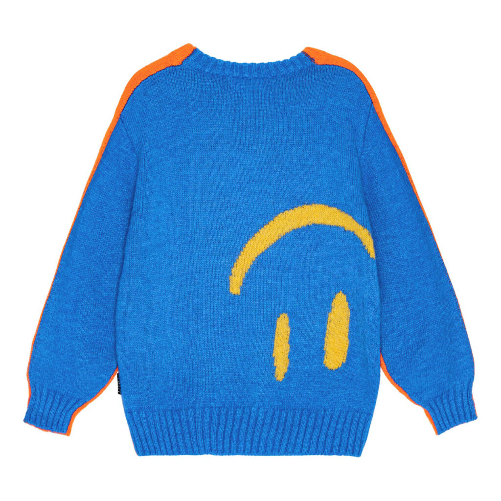 Pull motif smiley sélection shopping