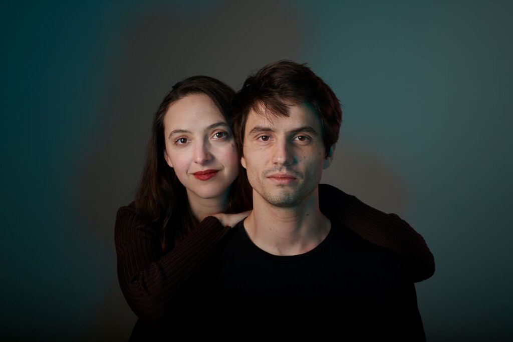 Clothide Chamussy et Lucas Pacotte, archéologues lyonnais