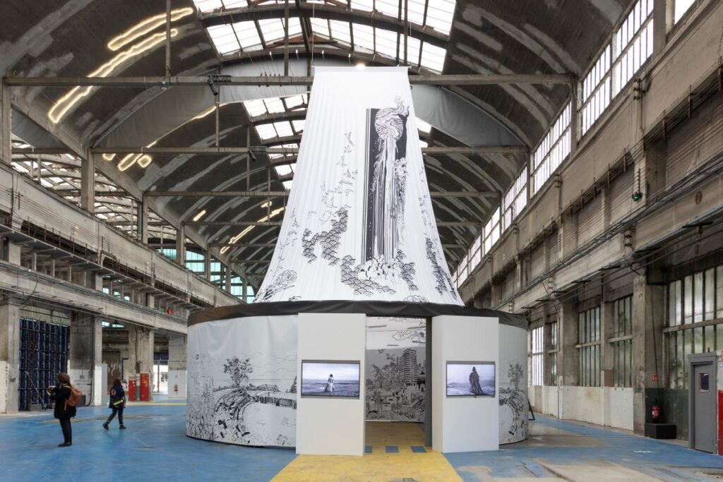 L'oasis des oiseaux, de Chourouk Hriech aux Grandes Locos, 17e Biennale d'art contemporain de Lyon