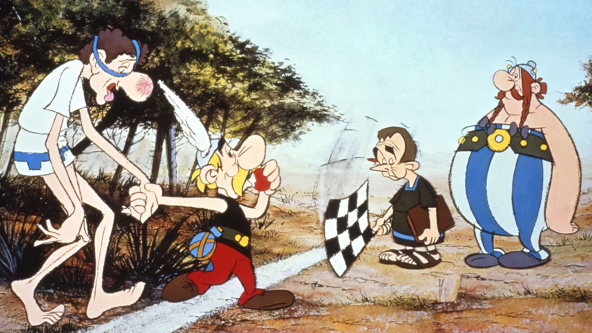 Dessin animé Les 12 travaux d'Astérix par Goscinny et Uderzo