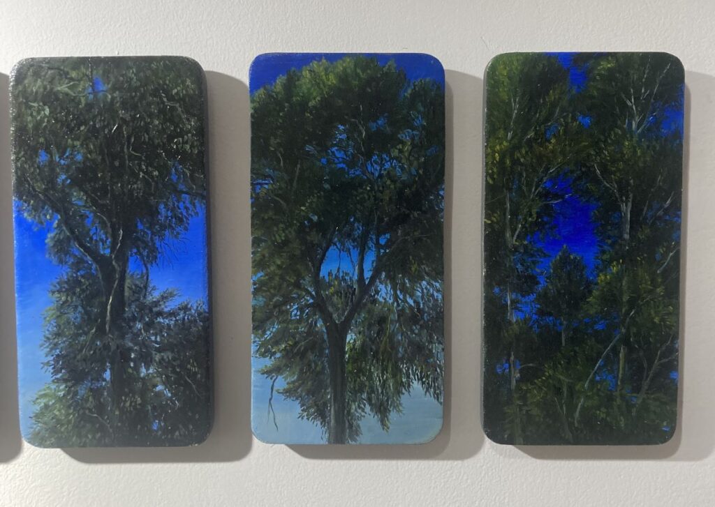 Peintures miniatures Numa Droz, exposition Co-existences