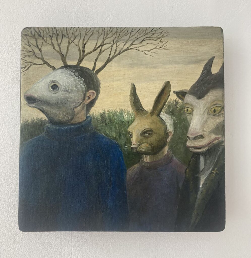 Peinture miniature Numa Droz, exposition Co-existences
