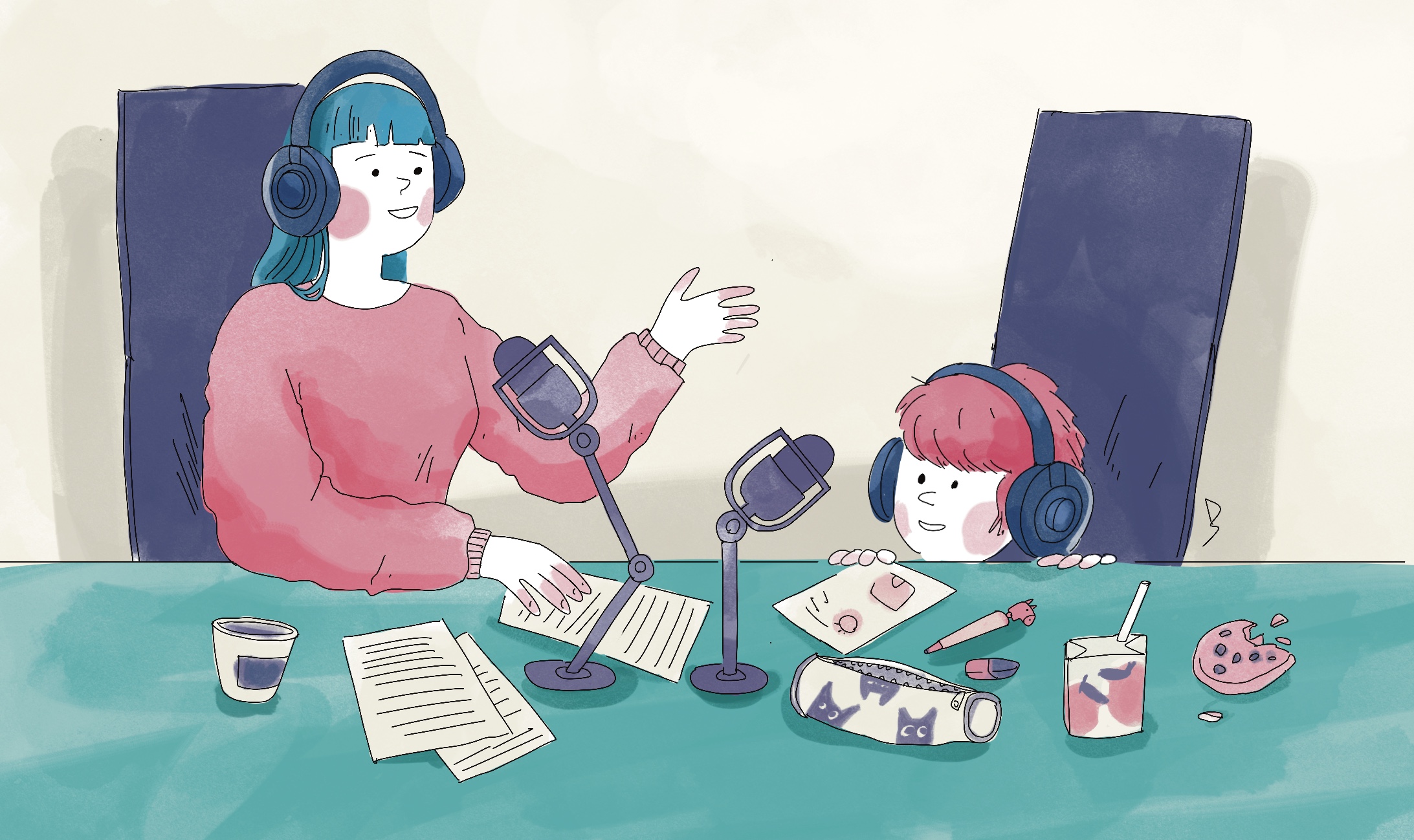 Podcast pour enfants Jeune public © Nathan Dachelet-Dallaporta