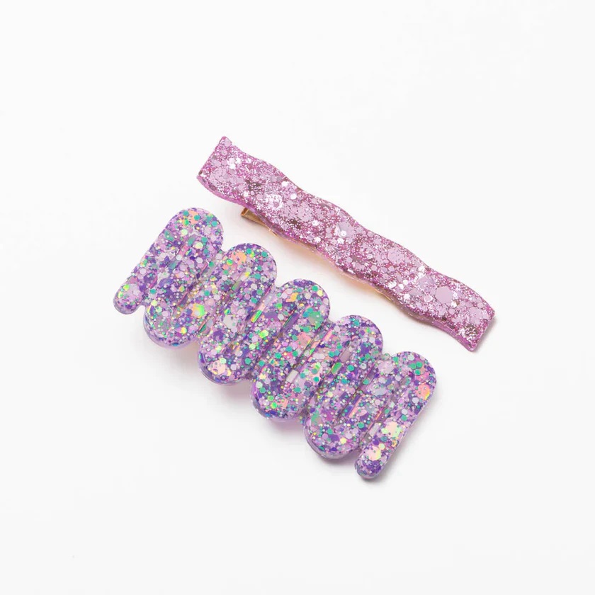 mini-barrettes à paillettes Les Nicolettes