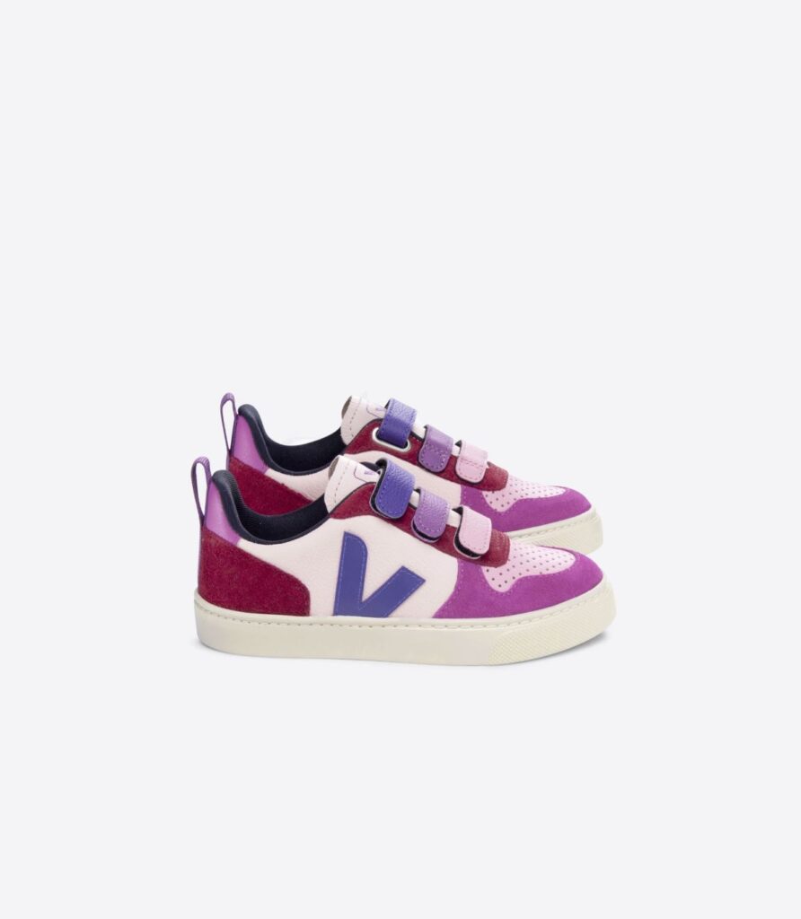 Baskets Veja violettes pour enfants