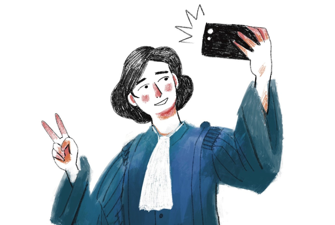 Avocat et réseaux sociaux, illustration Nathan Dachelet--Dallaporta