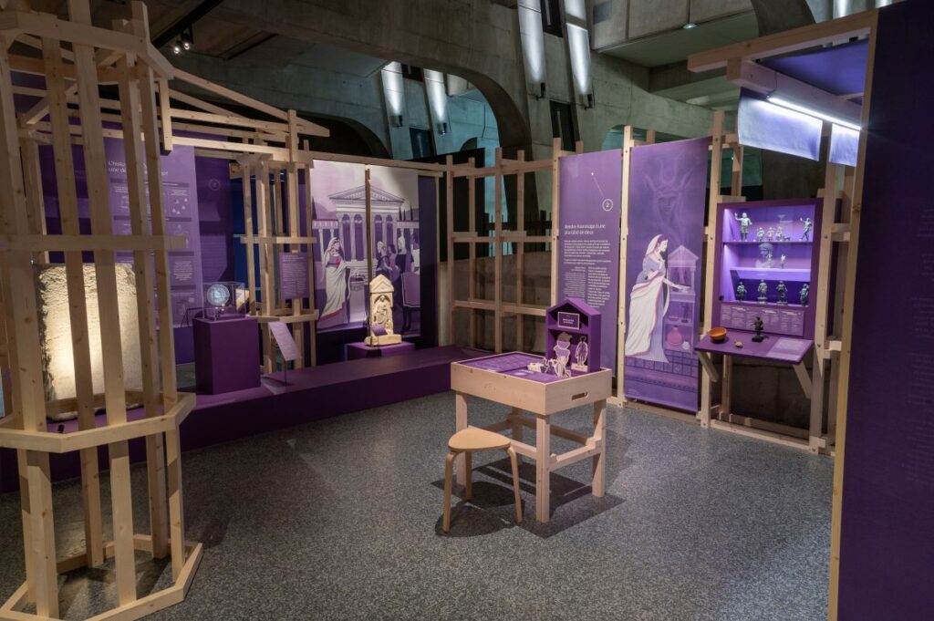 Vue de l'exposition Un empire, des peuples du musée Lugdunum
