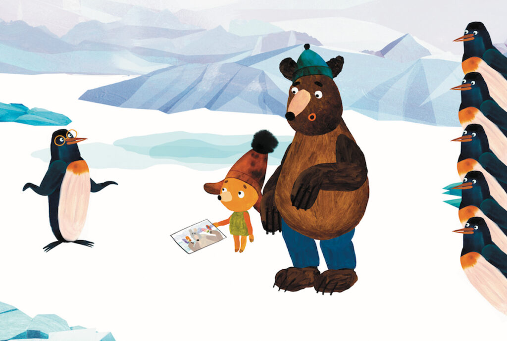 Les ours gloutons au Pôle Nord film à voir au cinéma avec les enfants