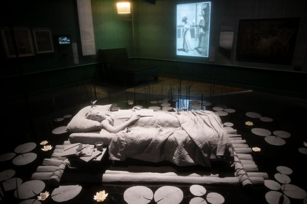 Sculpture Hans Op de Beeck, le temps d'un rêve, musée des Confluences