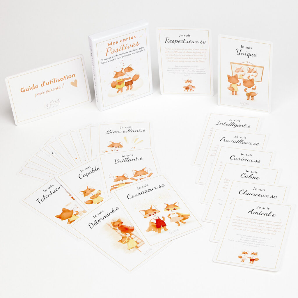 Les Petits positifs, jeux de cartes bienveillants