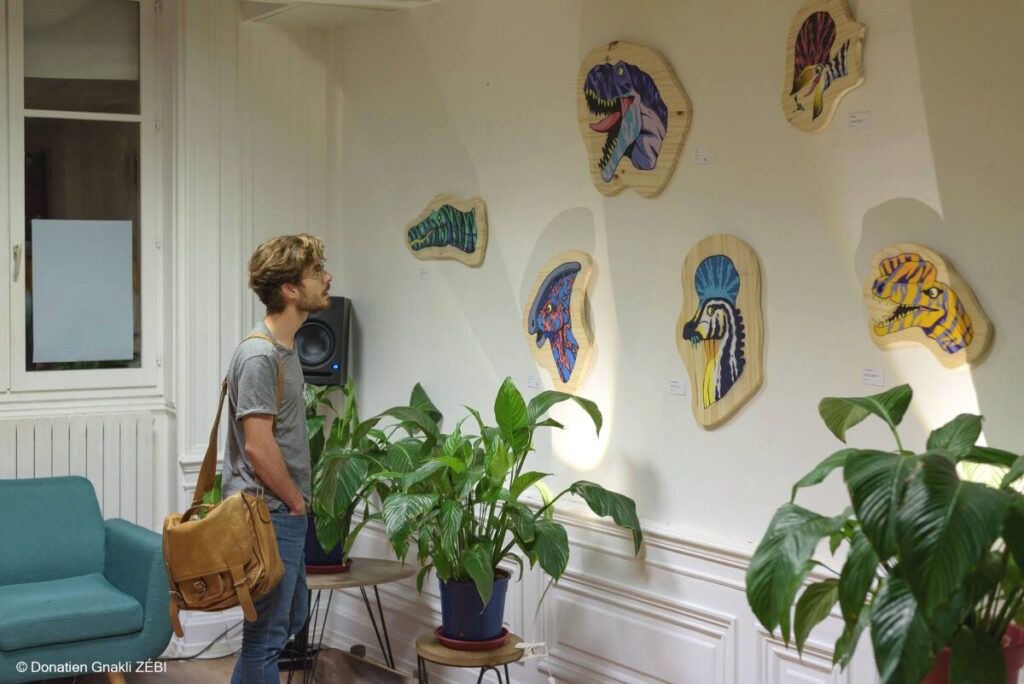 Les dinosaures de Azed illustrateur