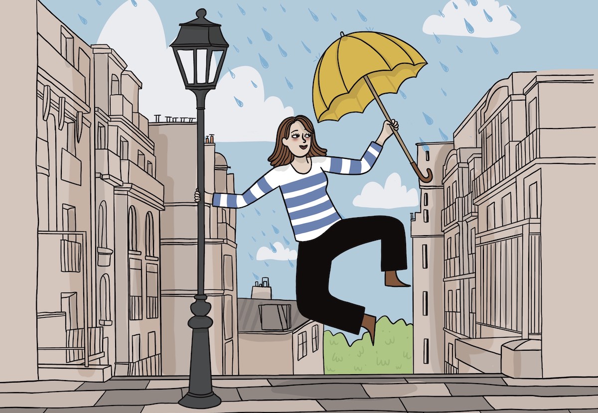 Bégayons sous la pluie livre sur le bégaiement de Philomène Tanguy orthophoniste à Bellecour