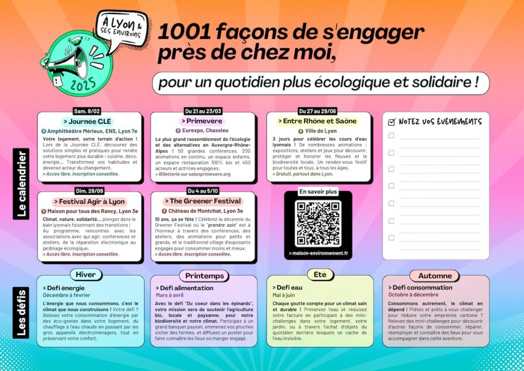 1001 façons de s’engager
près de chez moi  écologie