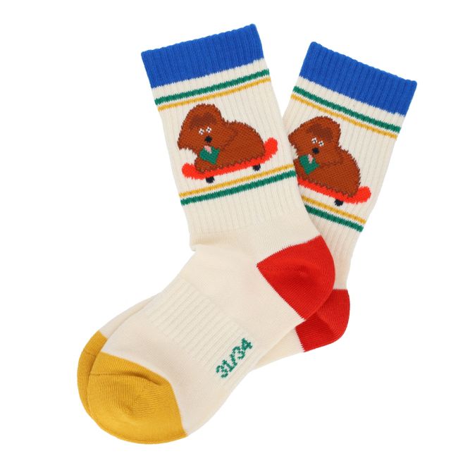 Chaussettes chien skateur Le petit souk