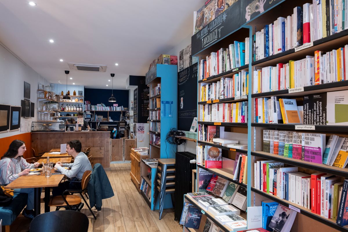 Café librairie Carbone Villeurbanne