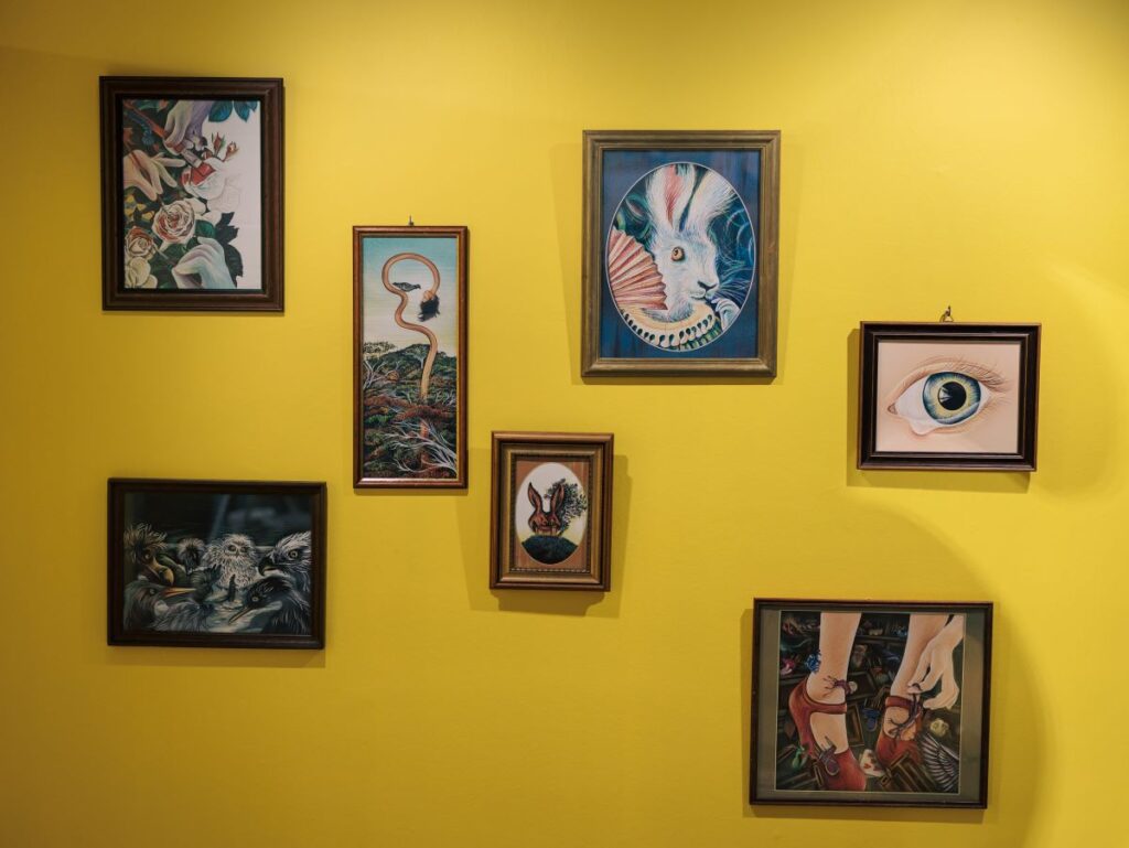 Exposition Isabelle Simler, Fête du livre jeunesse Villeurbanne 20225