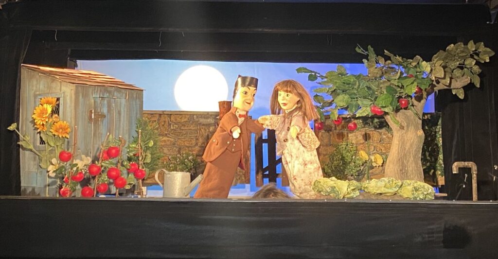 spectacle Guignol et le jardin magique