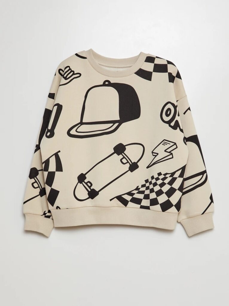 Sweat skate enfant Kiabi