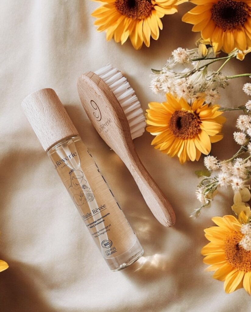 Huile rêvée et brosse à cheveux La Rêverie