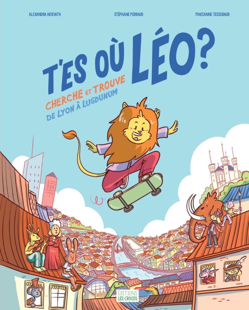 Album jeunesse T'es où Léo? Editions Les crocos