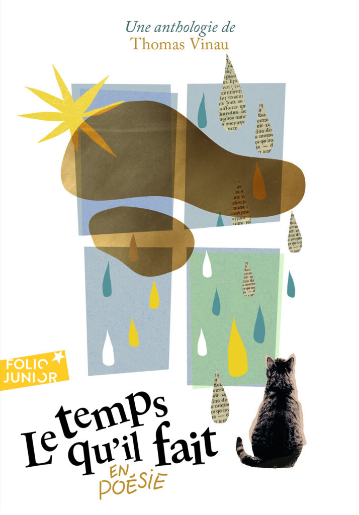 Album jeunesse Le temps qu'il fait en poésie, éditions Folio Junior Poésie