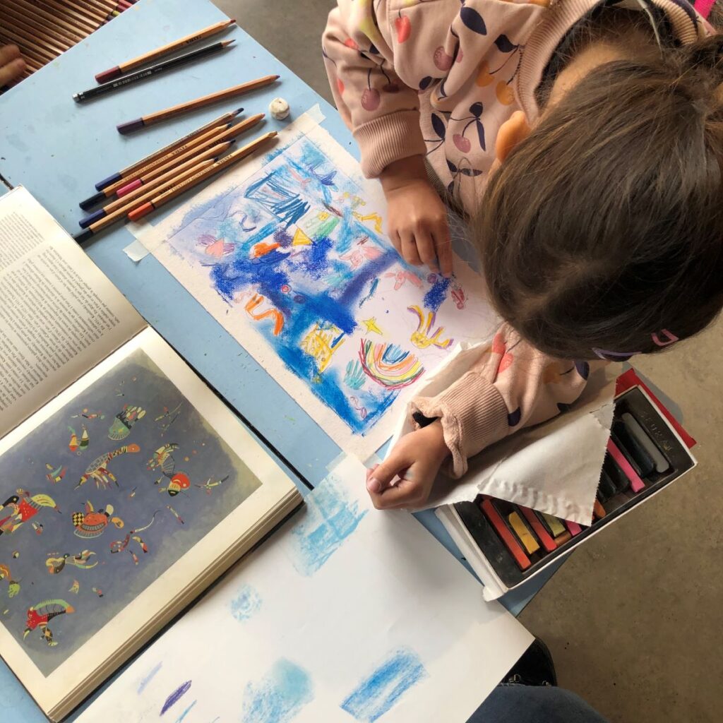 Atelier arts plastiques Clarisse Chapal Lyon 5e