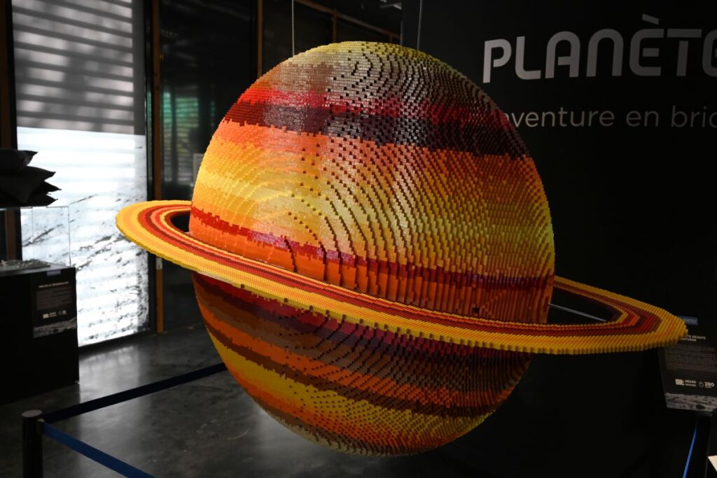 Exposition Planètes... L'aventure en briques Lego Planetarium