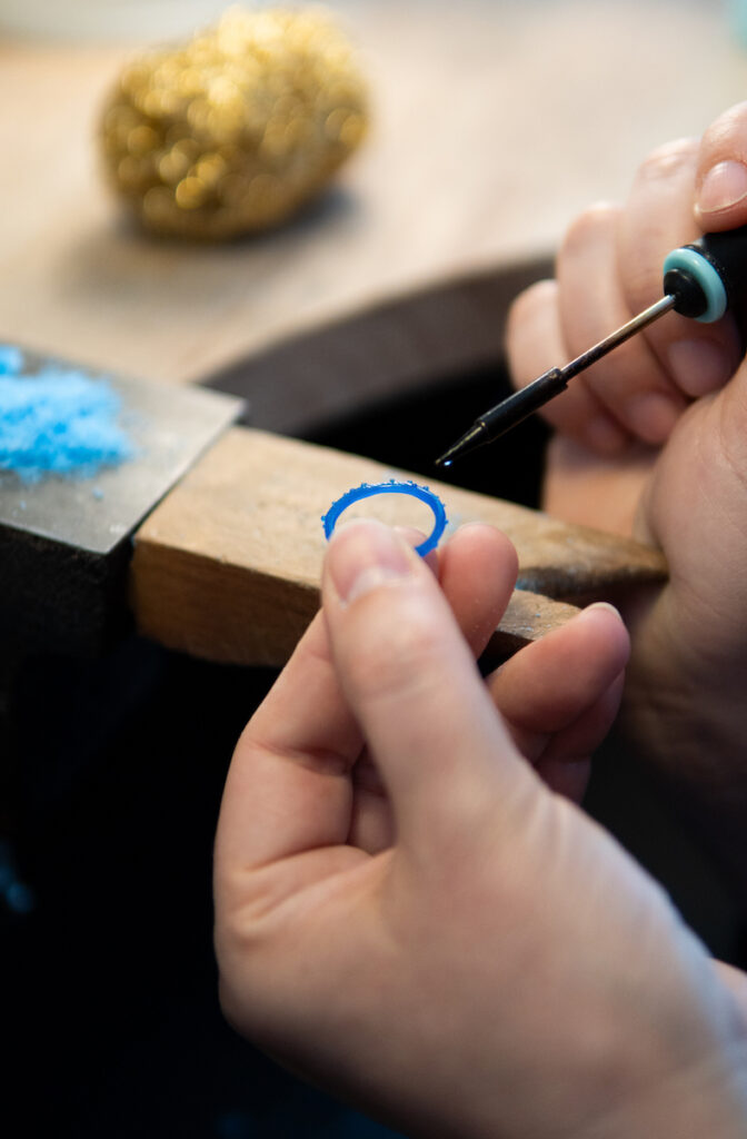 technique de la cire perdue bijoux Atudio Aldora