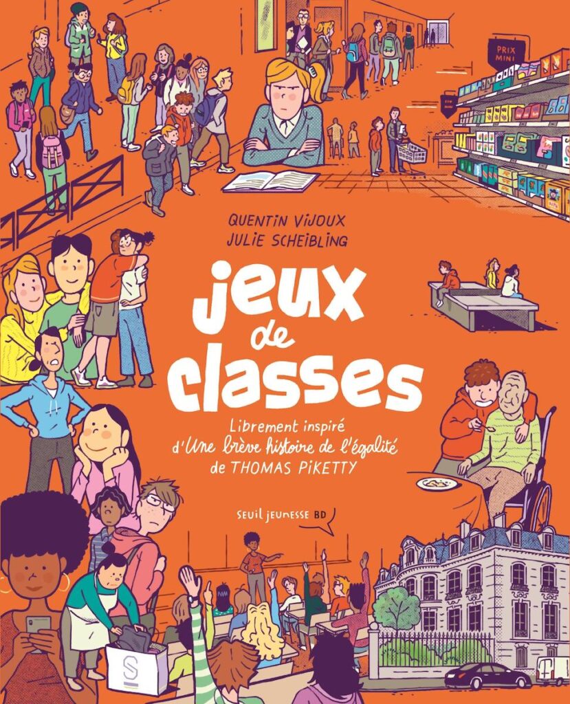 BD Jeunesse de vulgarisation sociologique Jeux de classe