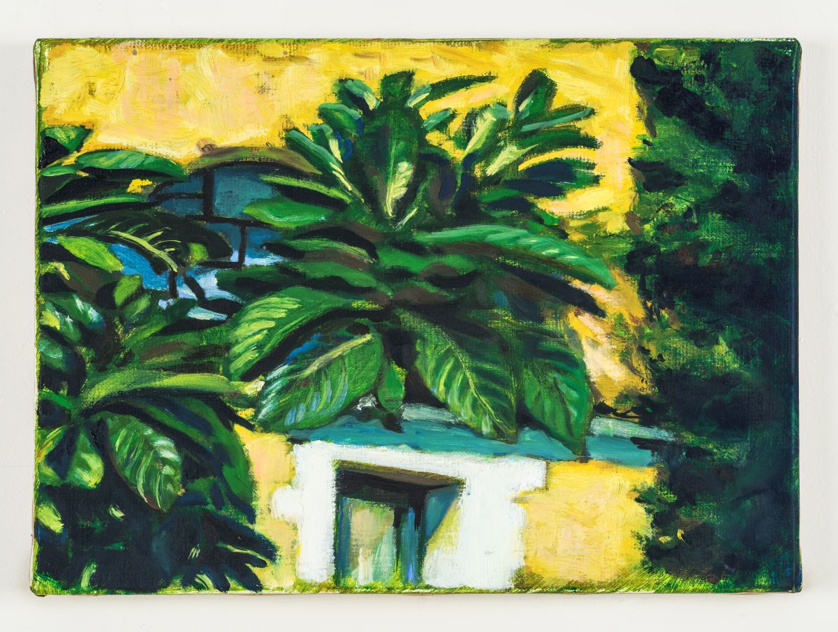 Toile de Jérémy Liron Fondation Renaud Lyon