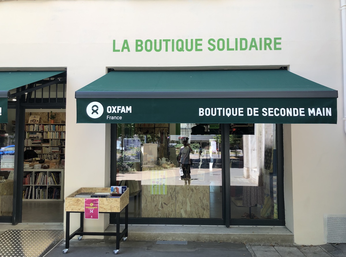 boutique solidaire Oxfam Villeurbanne
