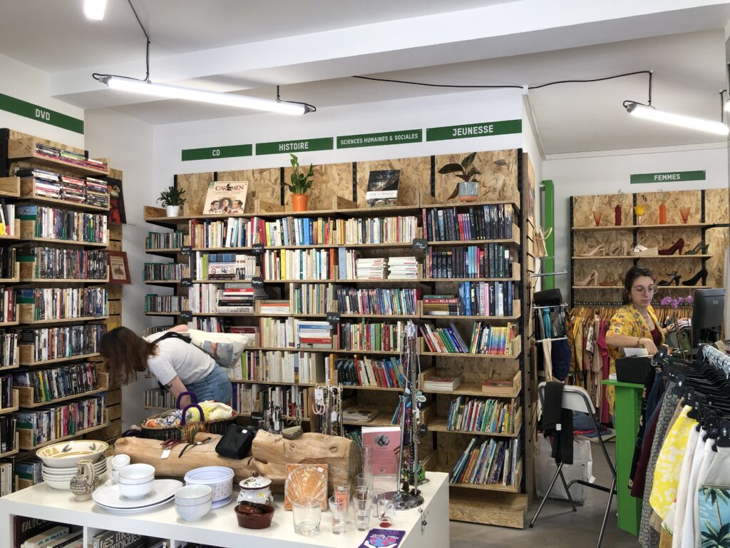 La boutique solidaire Oxfam à Villeurbanne