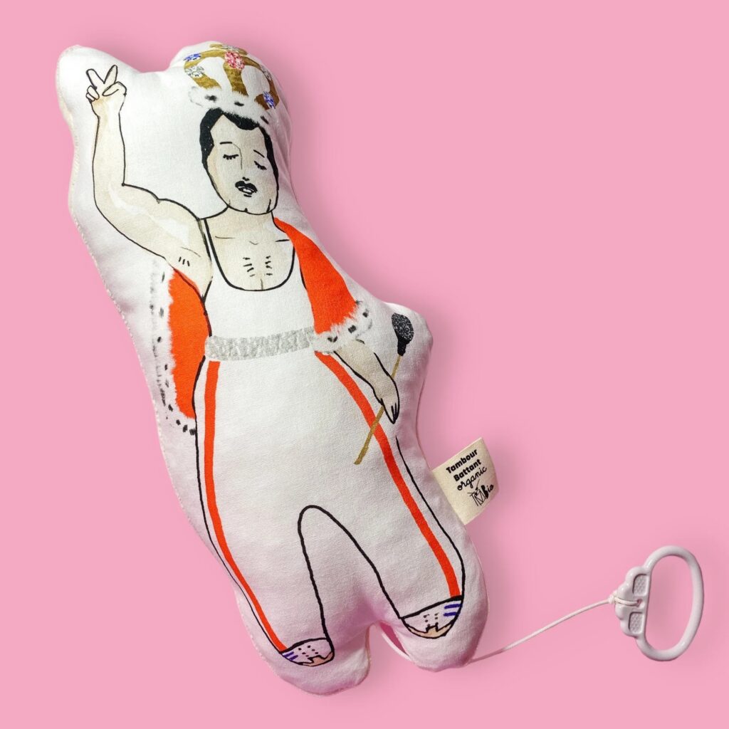 Boîte à musique Freddie Mercury Tambour Battant