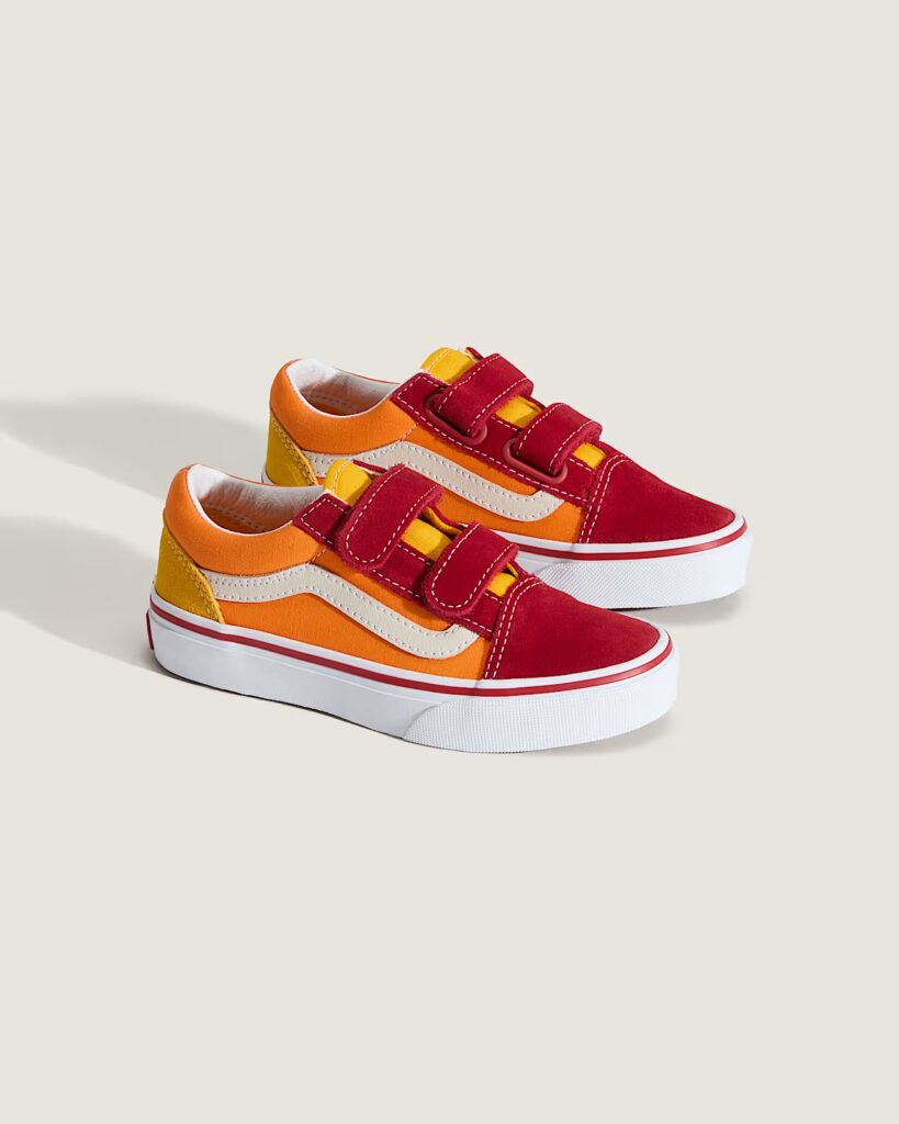 Baskets enfants orange Van's