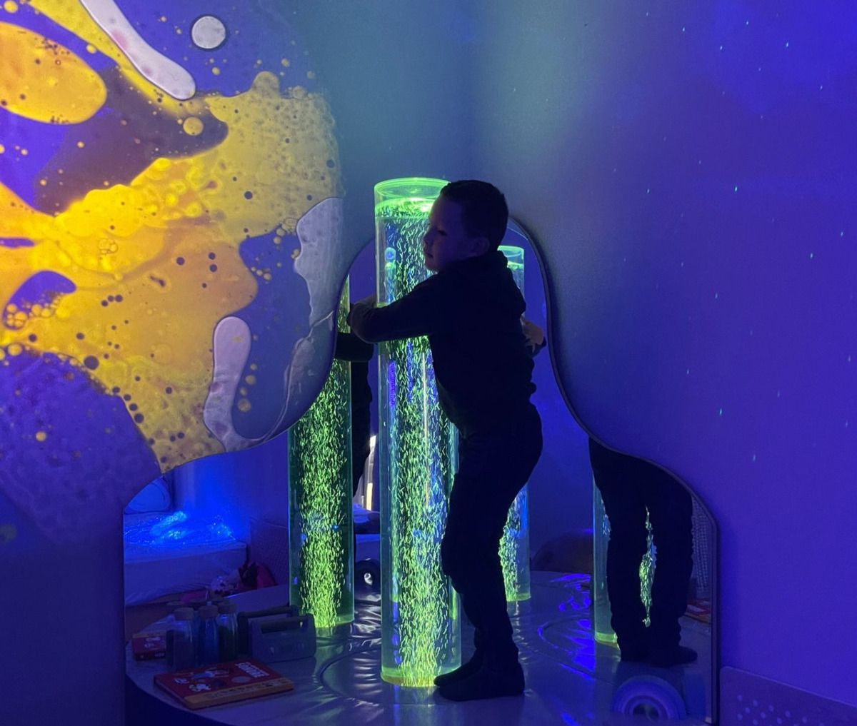 Salle Snoezelen La vie en soie