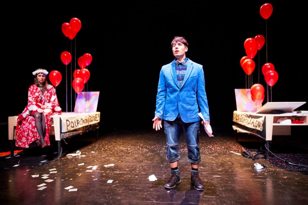 Spectacle théâtre Il a beaucoup souffert Lucifer, compagnie Si Sensible, Antonio Carmona