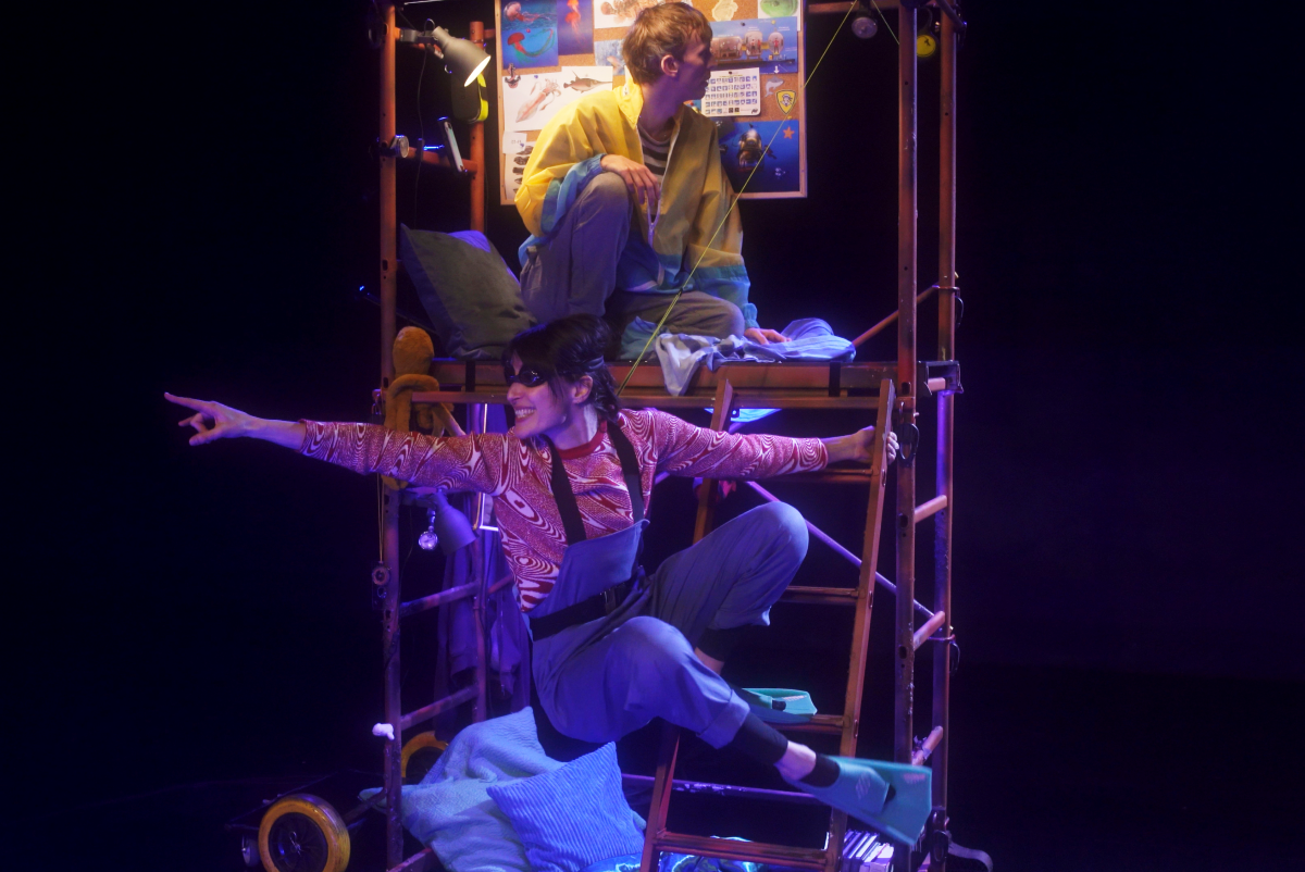 Spectacle Scaphandre, Liza Blanchard, théâtre de la Croix-Rousse