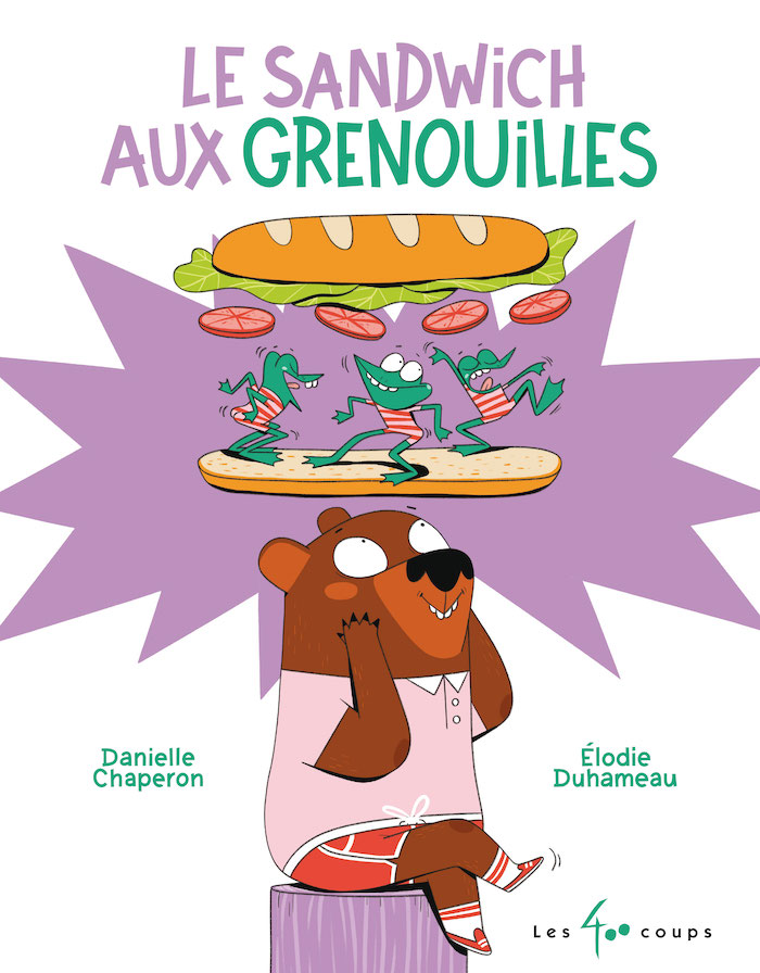 livre pour enfant Le sandwich aux grenouilles