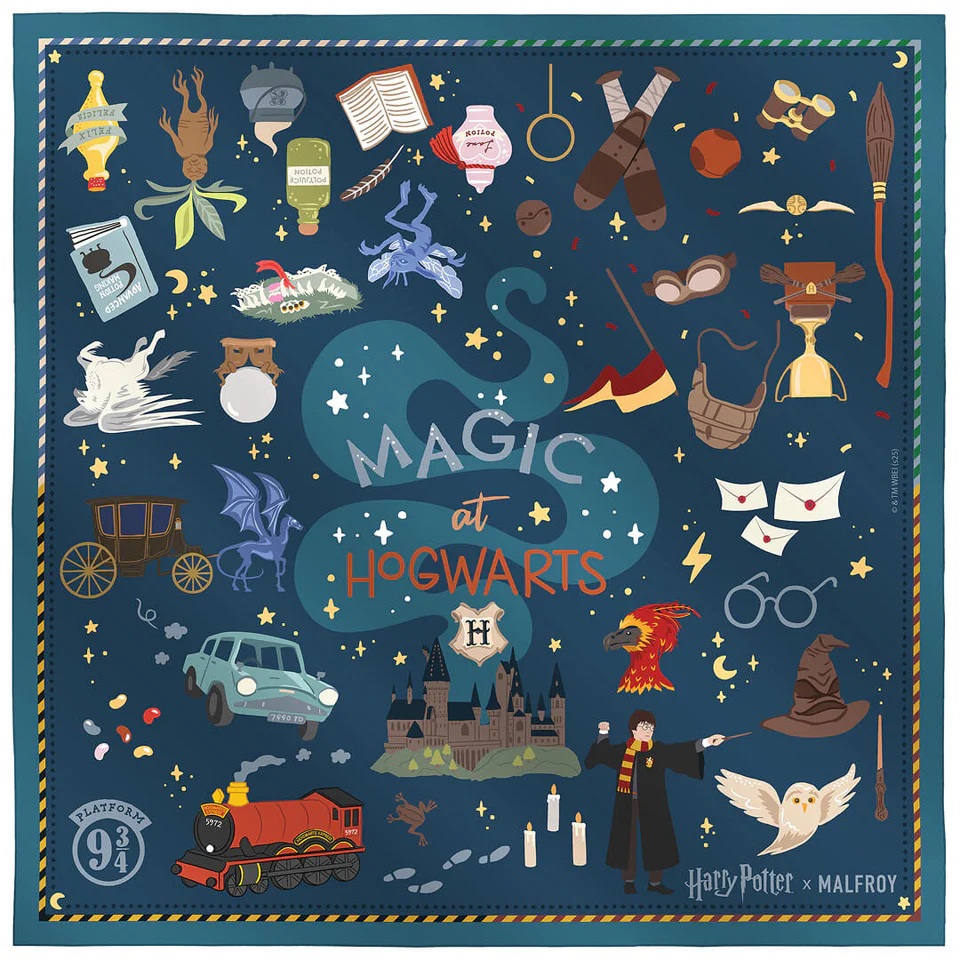 Foulard harry potter Malfroy