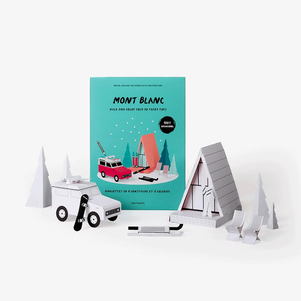 maquette 3D Cinq points
