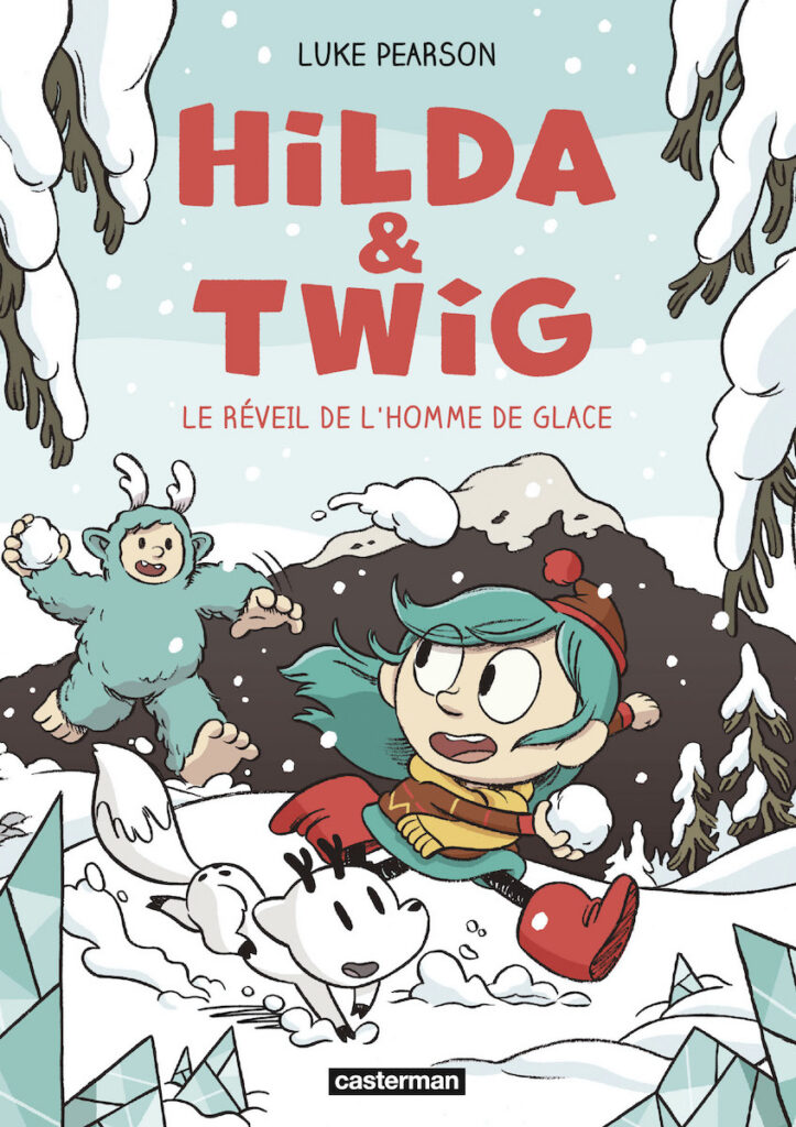 Hilda & Twig : Le Réveil de l'Homme de glace livre jeunesse