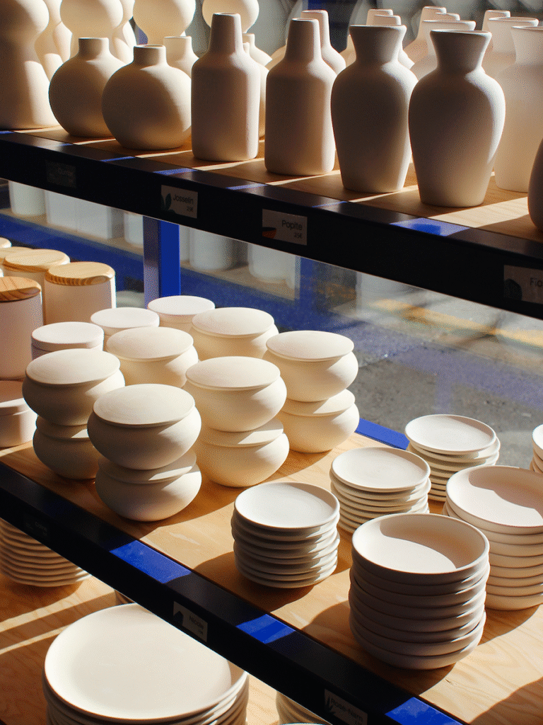 café céramique La Papoterie Lyon